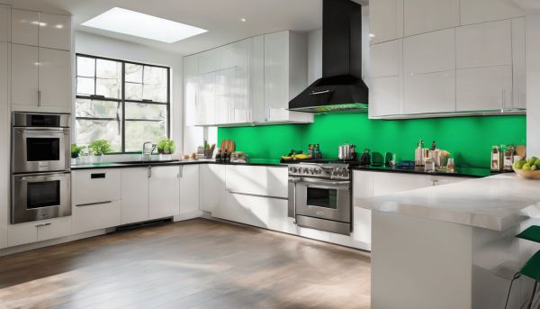 Changer la couleur de votre hotte de cuisine pour un effet surprenant